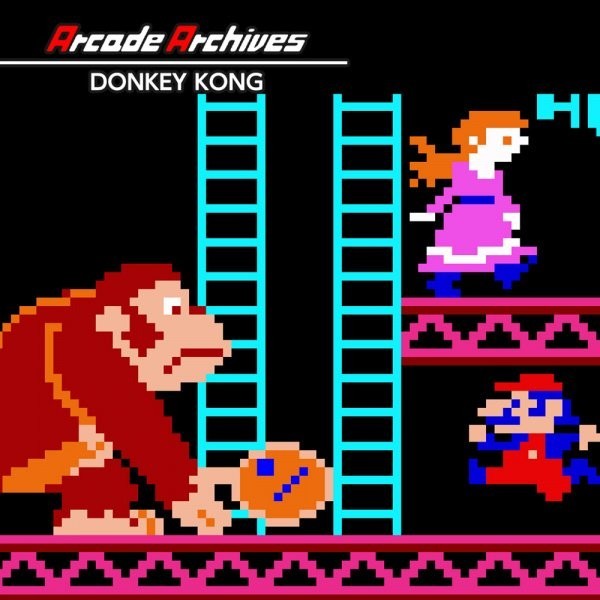 Portada oficial de Arcade Archives Donkey Kong  SWITCH