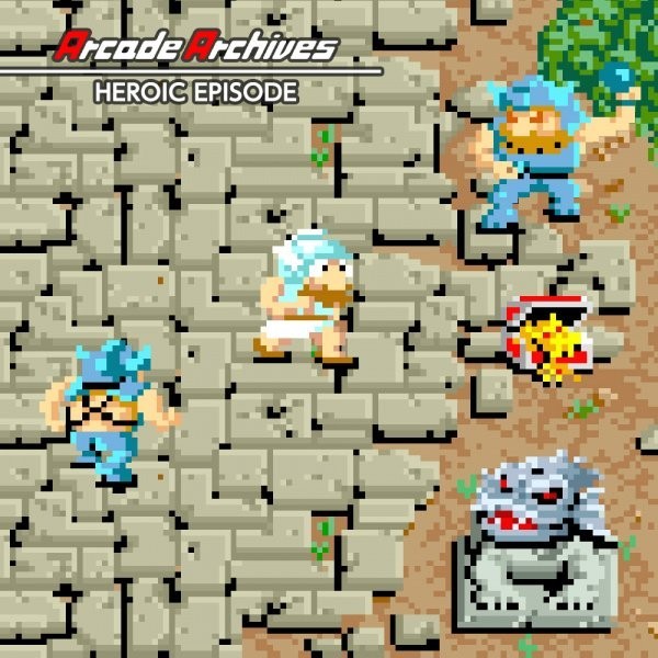 Portada oficial de Arcade Archives Heroic Episode  SWITCH