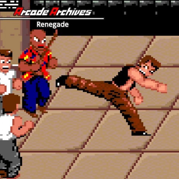 Portada oficial de Arcade Archives Renegade  SWITCH