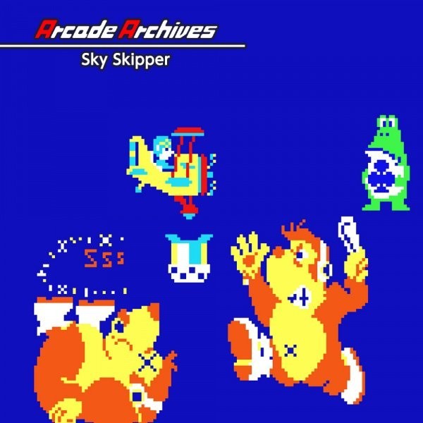 Portada oficial de Arcade Archives Sky Skipper  SWITCH