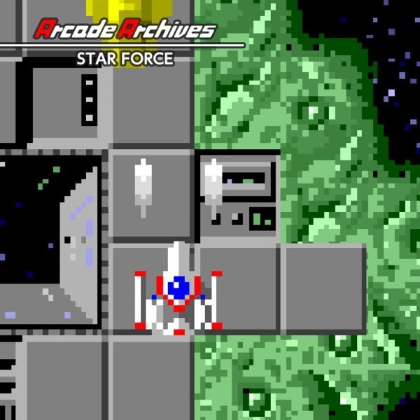 Portada oficial de Arcade Archives Star Force  SWITCH