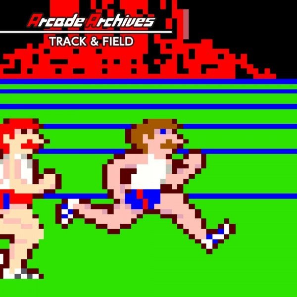 Portada oficial de Arcade Archives Track & Field  SWITCH