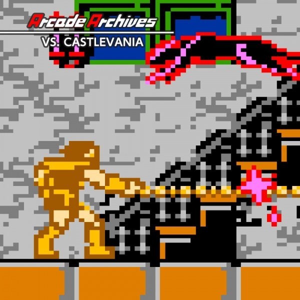 Portada oficial de Arcade Archives VS. Castlevania  SWITCH