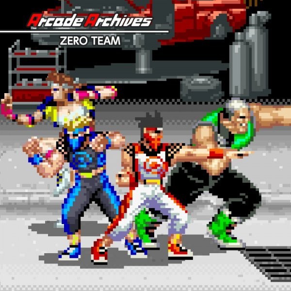 Portada oficial de Arcade Archives Zero Team  SWITCH