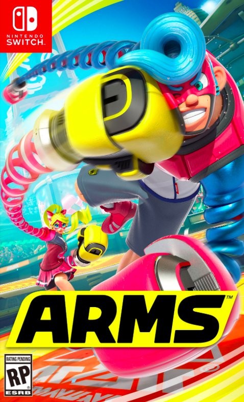 Portada oficial de ARMS  SWITCH