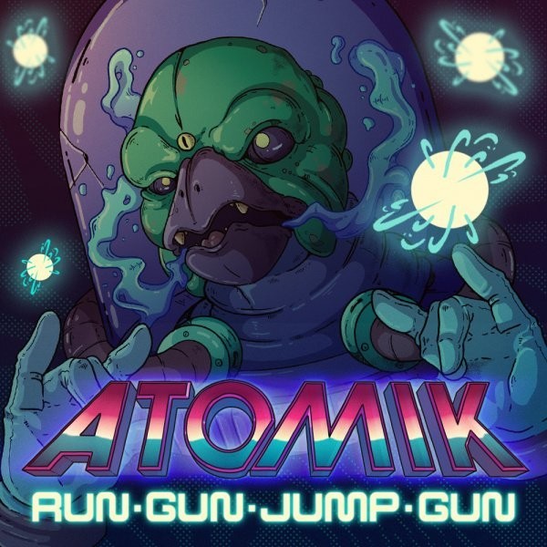 Portada oficial de ATOMIK: RunGunJumpGun  SWITCH