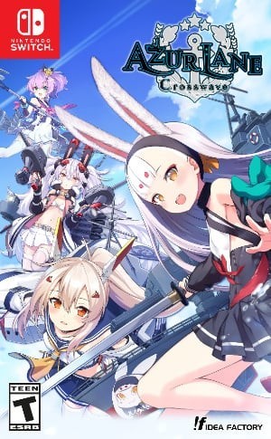 Portada oficial de Azur Lane: Crosswave  SWITCH