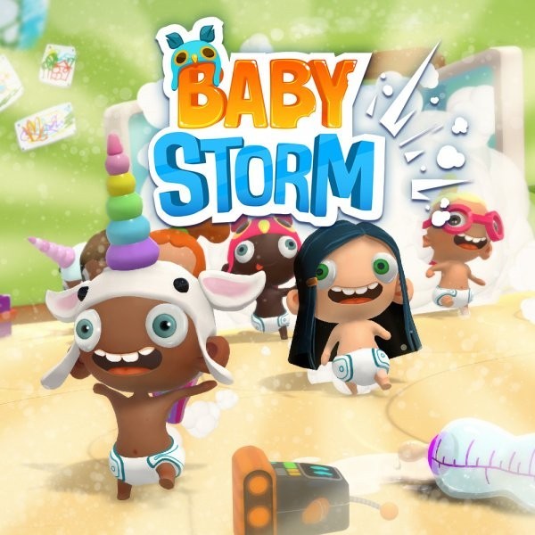 Portada oficial de Baby Storm  SWITCH