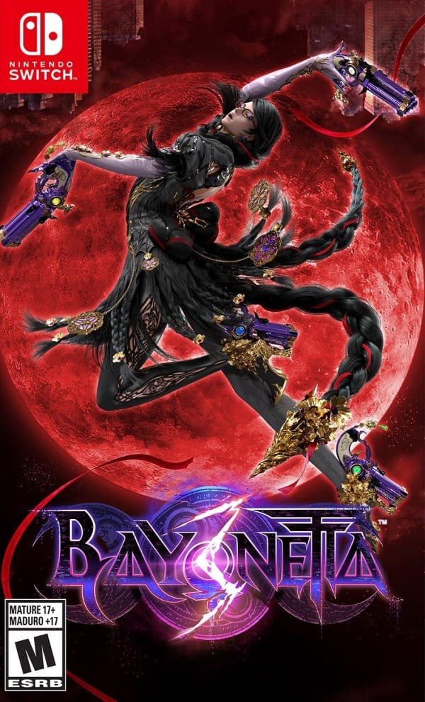 Portada oficial de Bayonetta 3  SWITCH