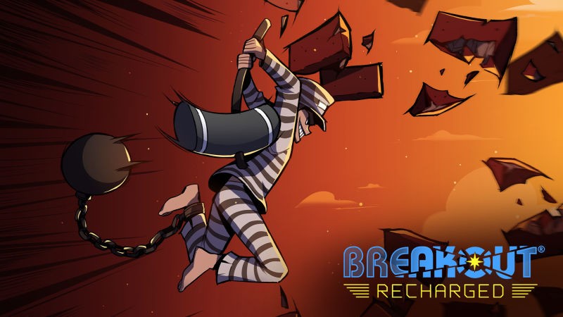 Portada oficial de Breakout: Recharged  SWITCH