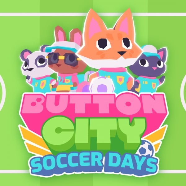 Portada oficial de Button City Soccer Days  SWITCH