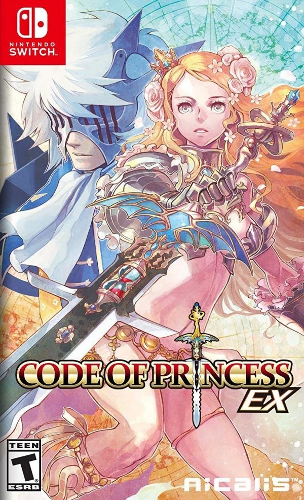 Portada oficial de Code Of Princess EX  SWITCH