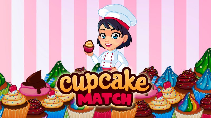 Portada oficial de Cupcake Match  SWITCH