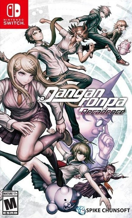 Portada oficial de Danganronpa Decadence  SWITCH