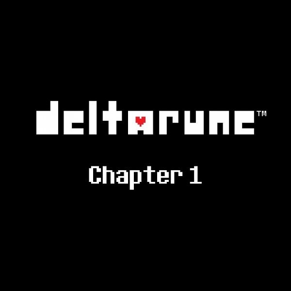 Portada oficial de DELTARUNE Chapter 1  SWITCH