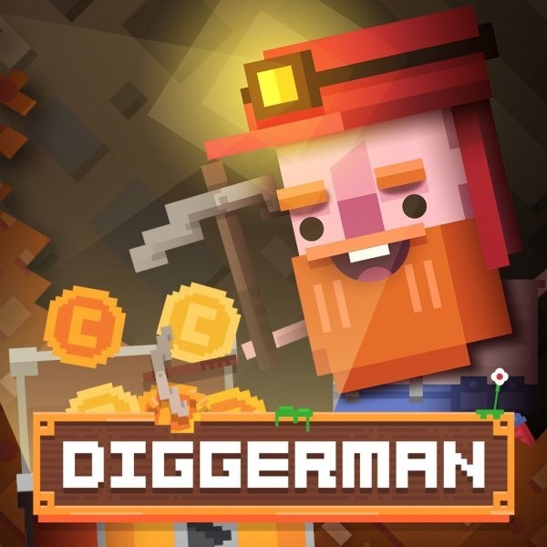 Portada oficial de Diggerman  SWITCH
