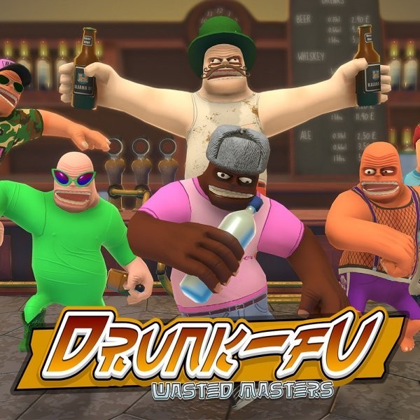 Portada oficial de Drunk-Fu: Wasted Masters  SWITCH