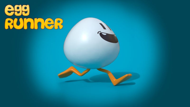 Portada oficial de Egg Runner  SWITCH
