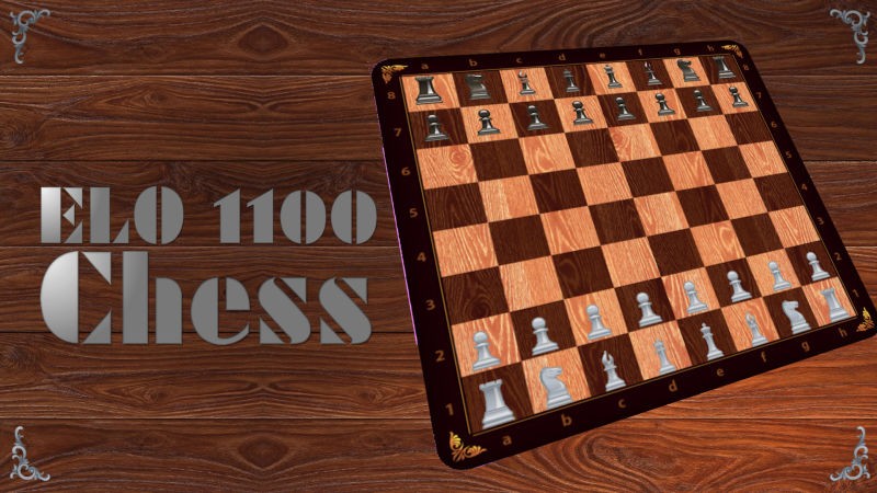 Portada oficial de ELO 1100 Chess  SWITCH