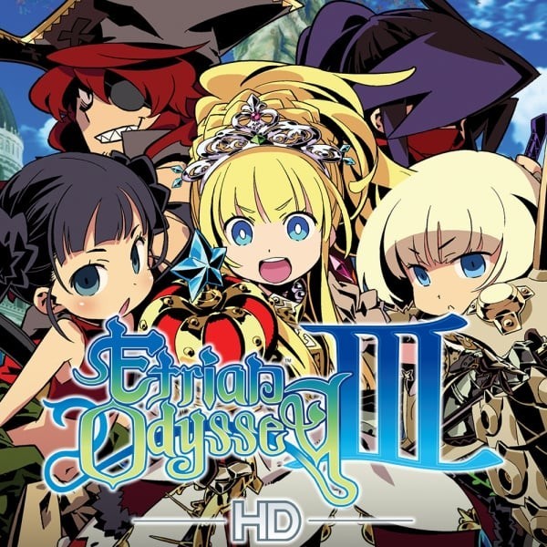 Portada oficial de Etrian Odyssey III HD  SWITCH