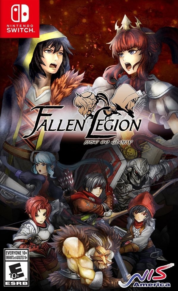 Portada oficial de Fallen Legion: Rise To Glory  SWITCH
