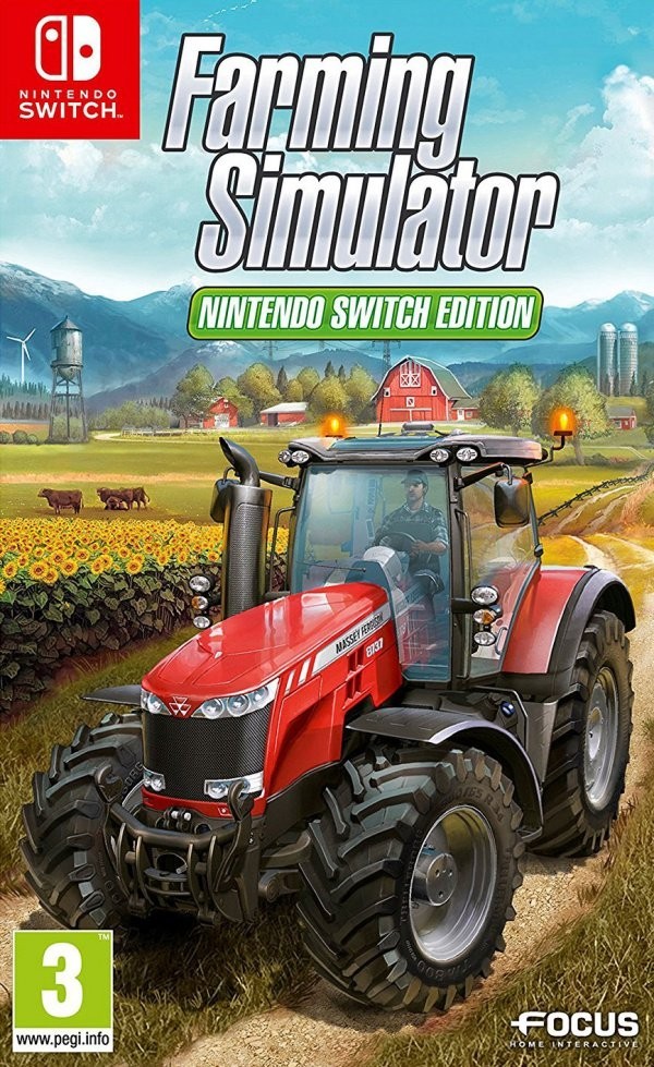 Portada oficial de Farming Simulator: Nintendo Switch Edition  SWITCH