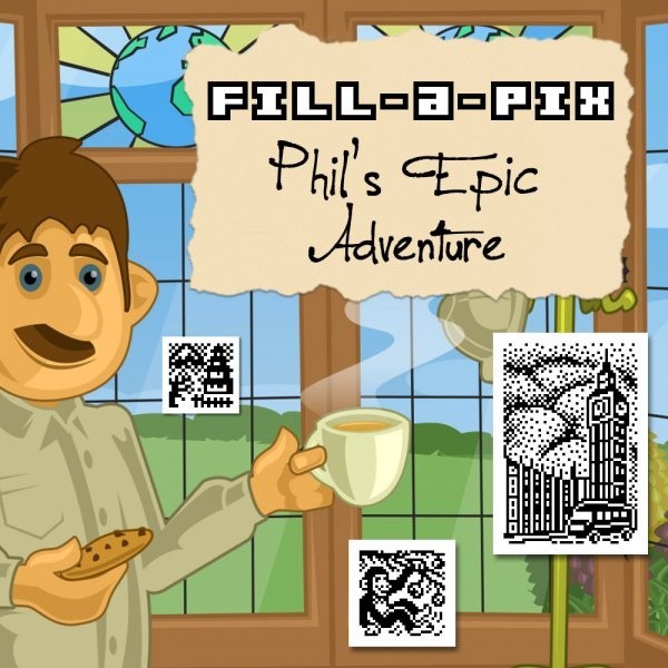 Portada oficial de Fill-a-Pix: Phil's Epic Adventure  SWITCH