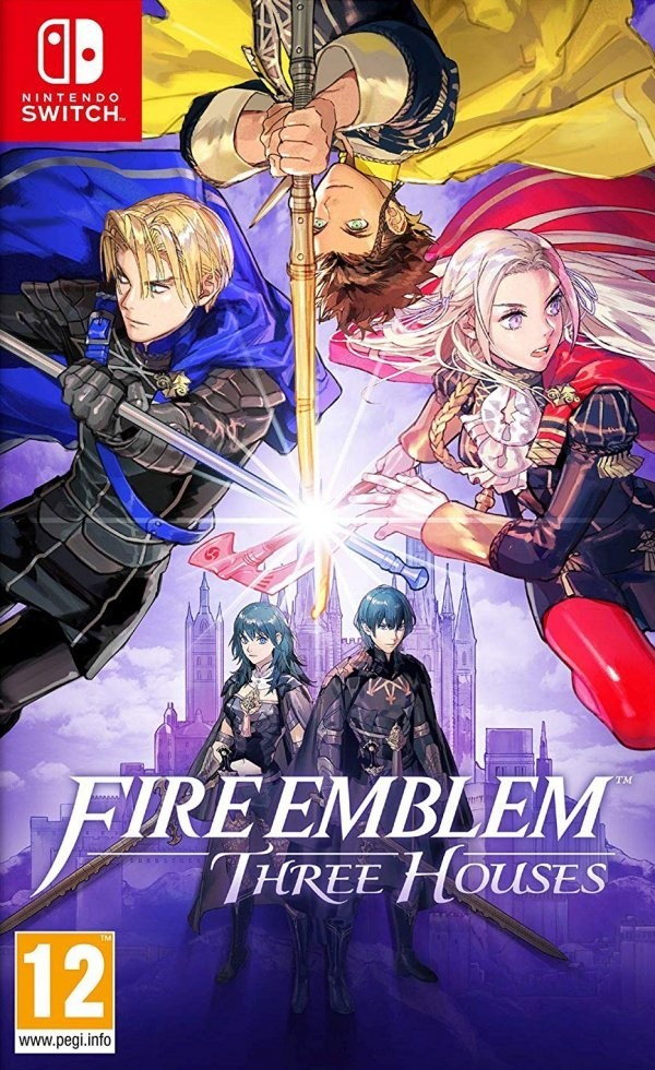 Portada oficial de Fire Emblem: Three Houses  SWITCH