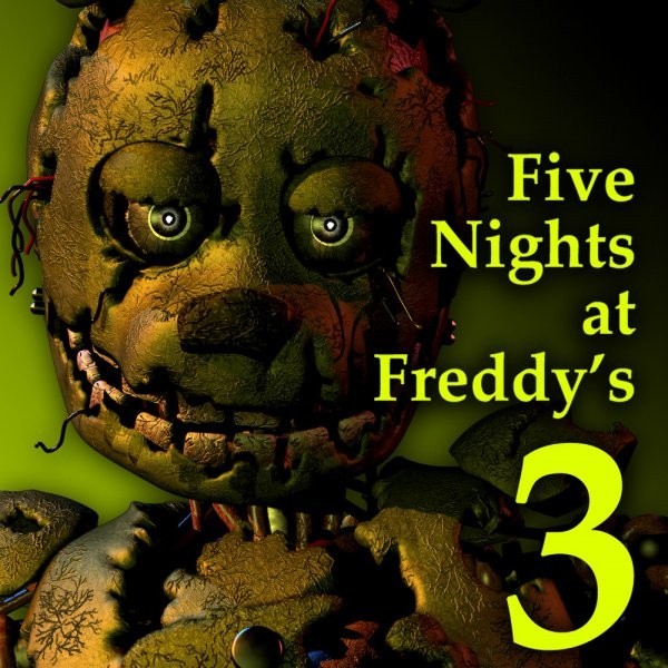 Portada oficial de Five Nights at Freddy's 3  SWITCH