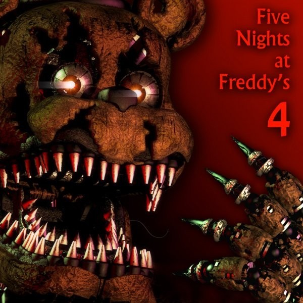 Portada oficial de Five Nights at Freddy's 4  SWITCH