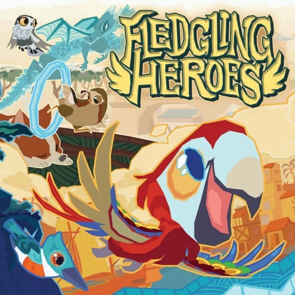 Portada oficial de Fledgling Heroes  SWITCH