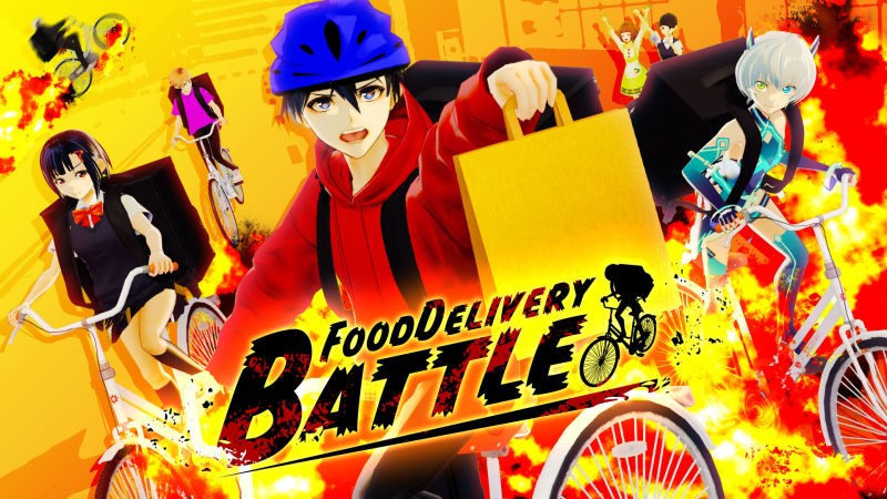 Portada oficial de Food Delivery Battle  SWITCH