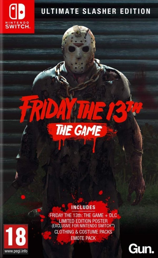 Portada oficial de Friday the 13th: The Game - Ultimate Slasher Edition  SWITCH