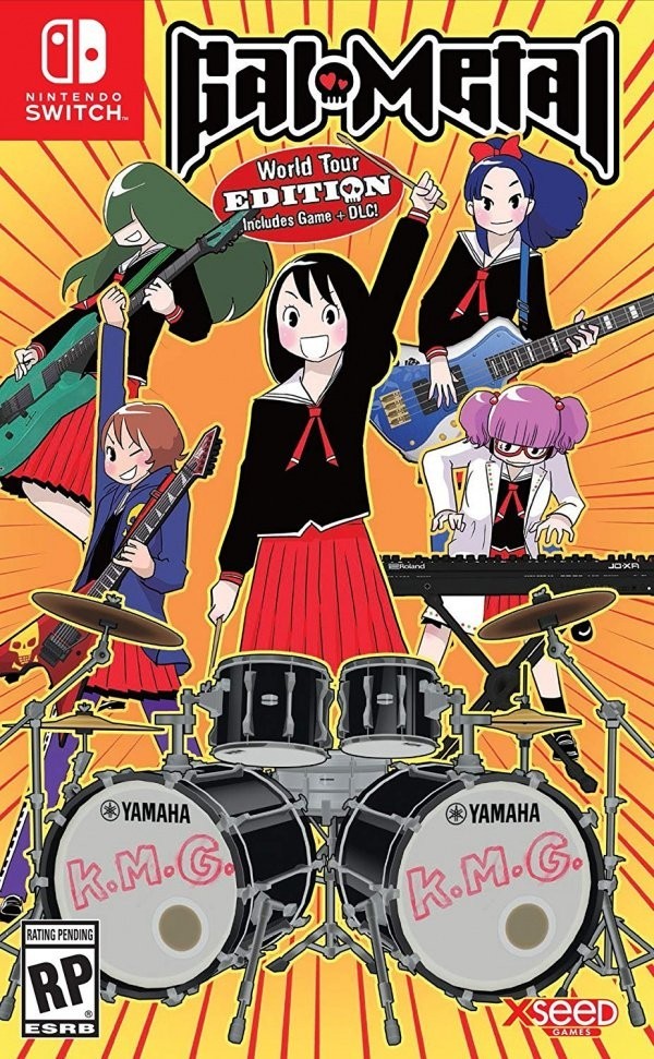 Portada oficial de Gal Metal  SWITCH