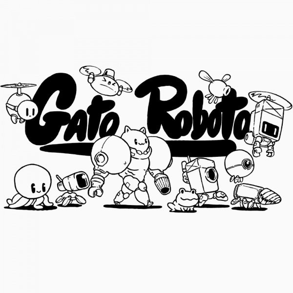 Portada oficial de Gato Roboto  SWITCH