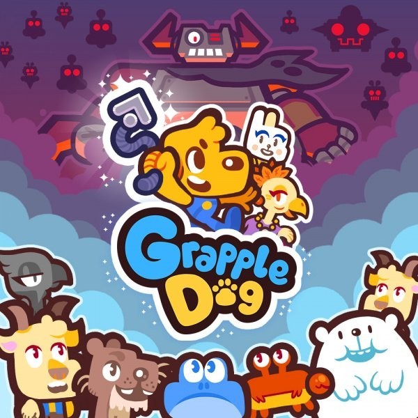 Portada oficial de Grapple Dog  SWITCH