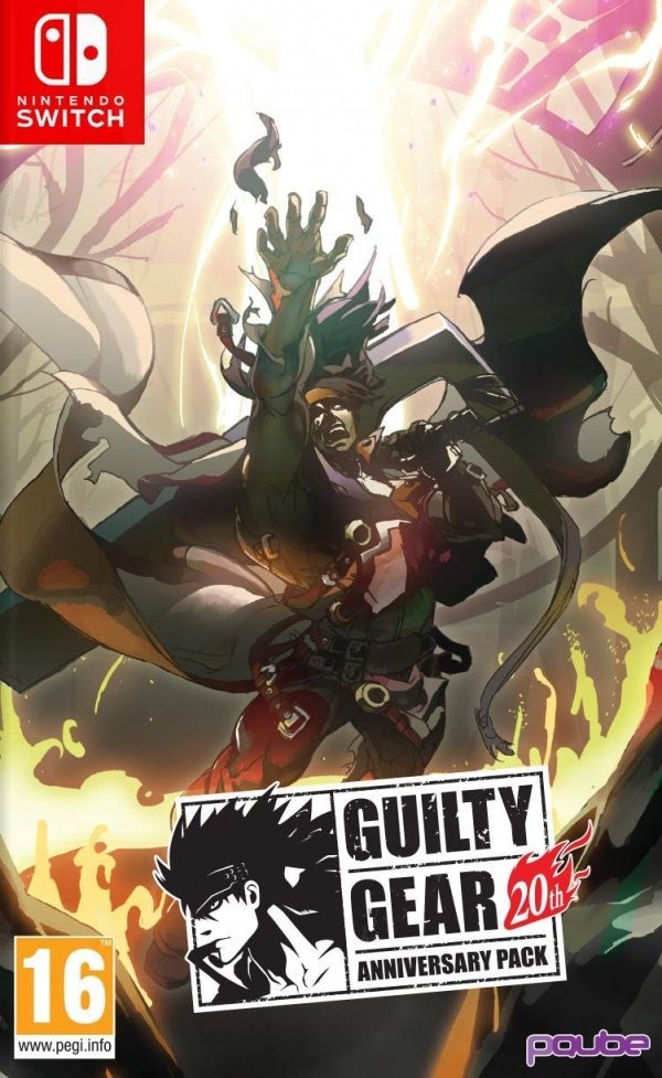 Portada oficial de Guilty Gear 20th Anniversary Edition  SWITCH