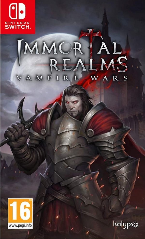 Portada oficial de Immortal Realms: Vampire Wars  SWITCH