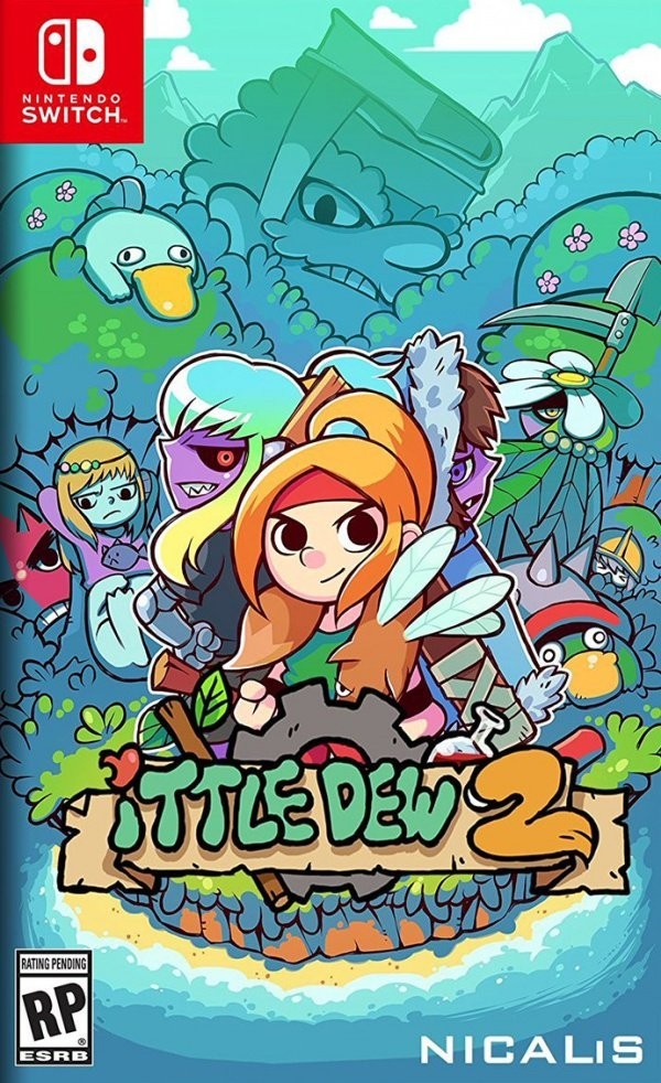 Portada oficial de Ittle Dew 2+  SWITCH