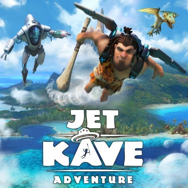 Portada oficial de Jet Kave Adventure  SWITCH