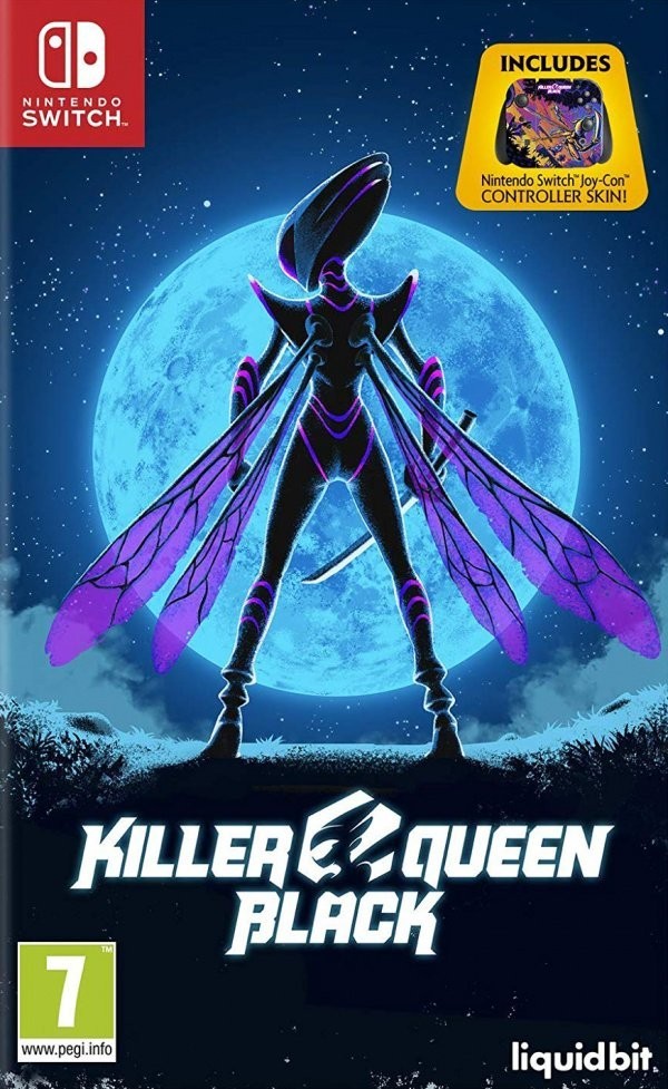 Portada oficial de Killer Queen Black  SWITCH