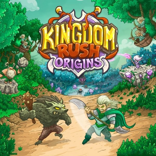 Portada oficial de Kingdom Rush Origins  SWITCH