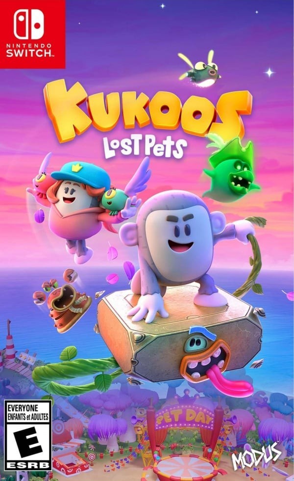 Portada oficial de Kukoos: Lost Pets  SWITCH