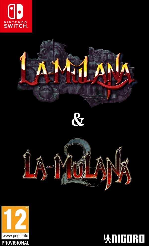 Portada oficial de La-Mulana 1 & 2  SWITCH