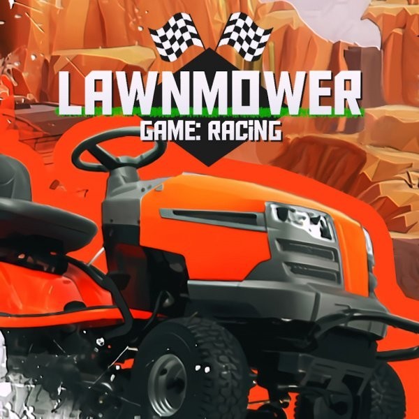 Portada oficial de Lawnmower Game: Racing  SWITCH