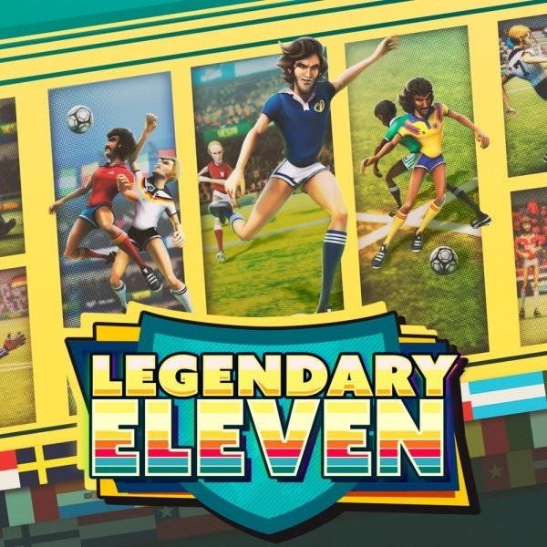 Portada oficial de Legendary Eleven  SWITCH