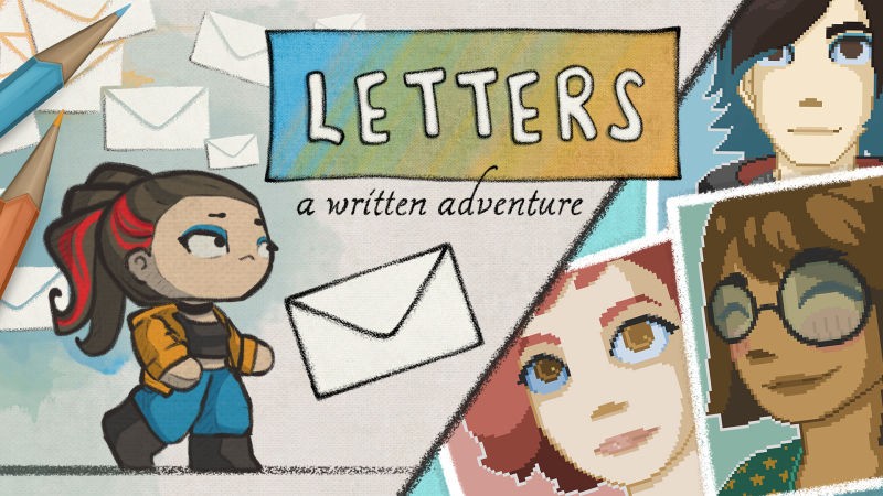 Portada oficial de Letters - a written adventure  SWITCH