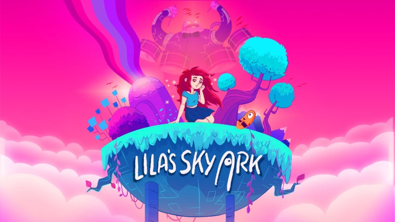 Portada oficial de Lila's Sky Ark  SWITCH