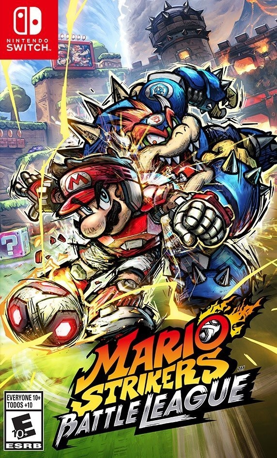 Portada oficial de Mario Strikers: Battle League  SWITCH