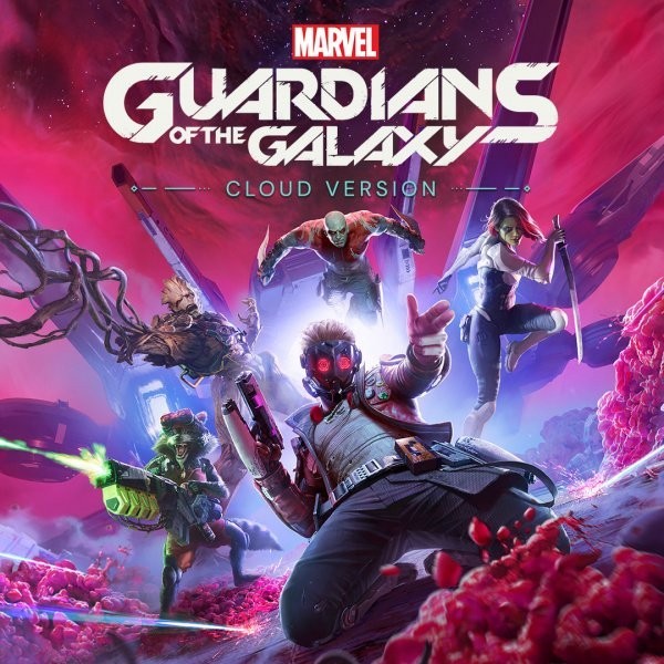 Portada oficial de Marvel's Guardians of the Galaxy: Cloud Version  SWITCH
